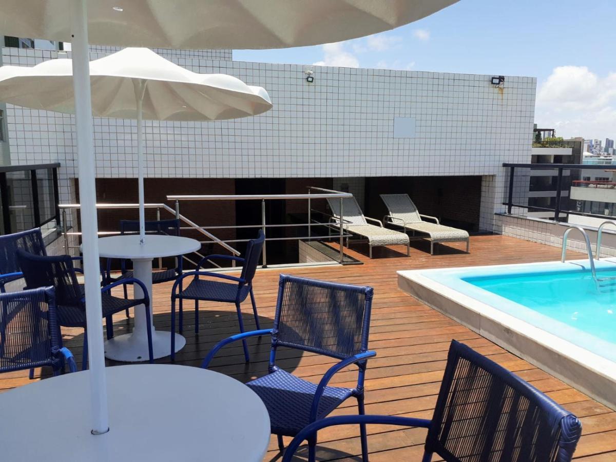 Flat Pe Na Areia Tambau Apartment Joao Pessoa Bagian luar foto